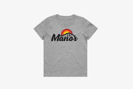 Manor "Mountain" T-Shirt Kids - Heather