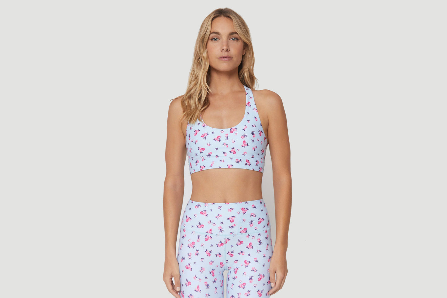 Spiritual Gangster "Verve" Sports Bra W - Floral