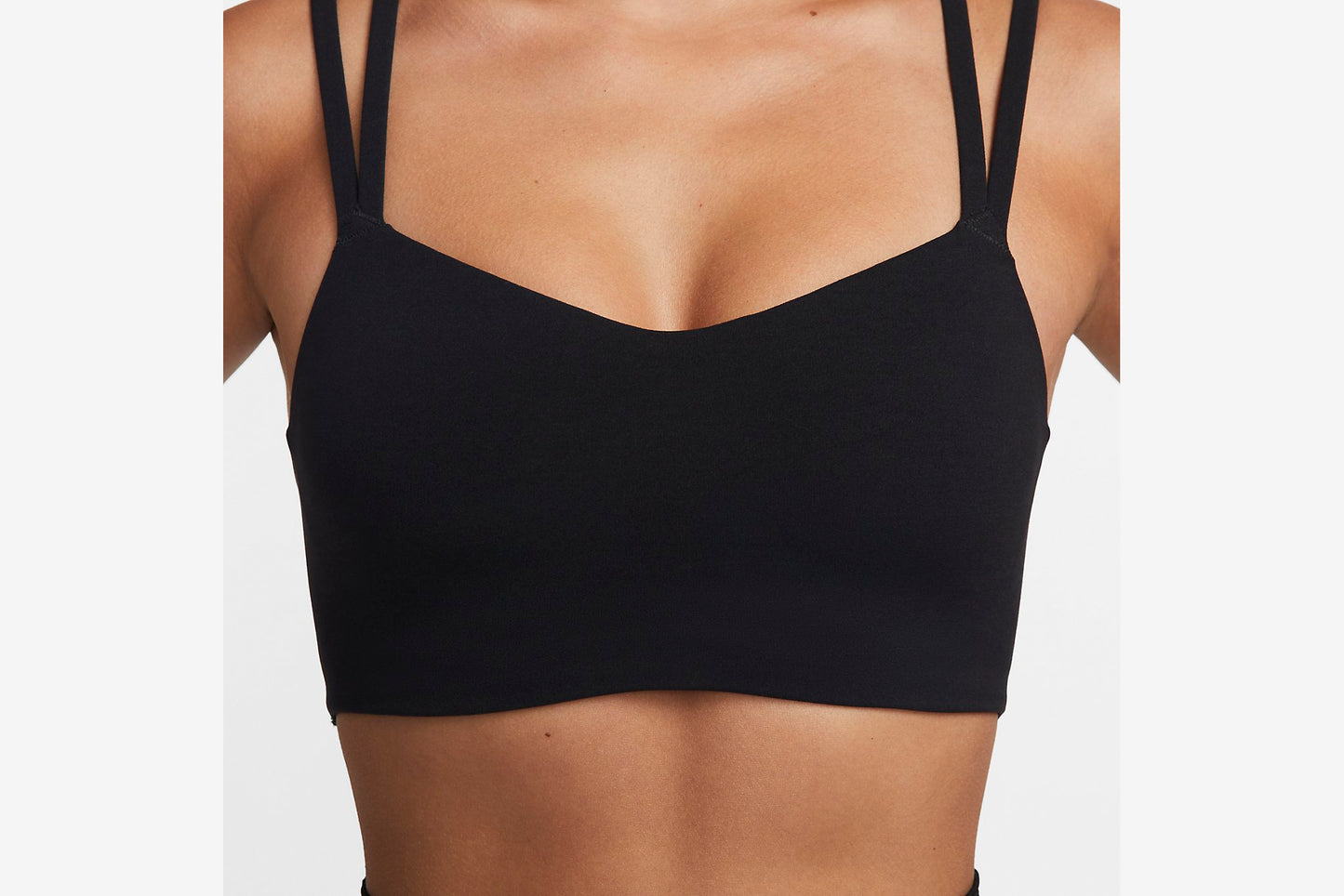 Nike "Alate Trace" Bra - W - Black / Black