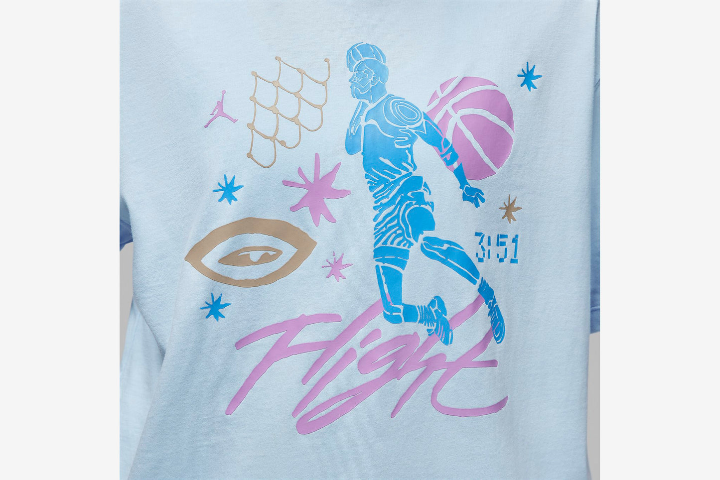 Jordan "Boxy" T-shirt W -Icy Blue
