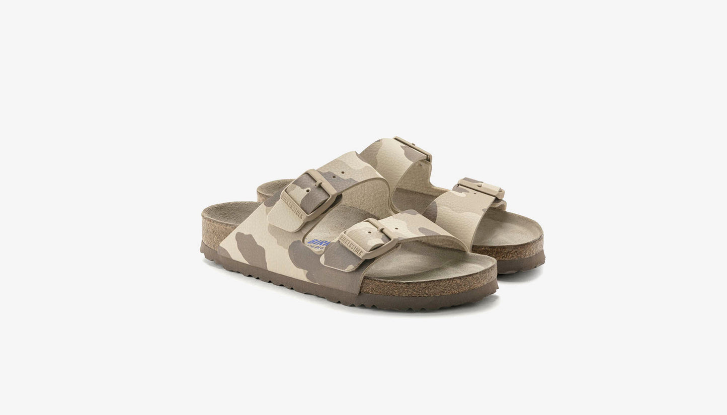 Birkenstock "Arizona BS" W - Desert Soil Gray / Taupe (Narrow Fit)