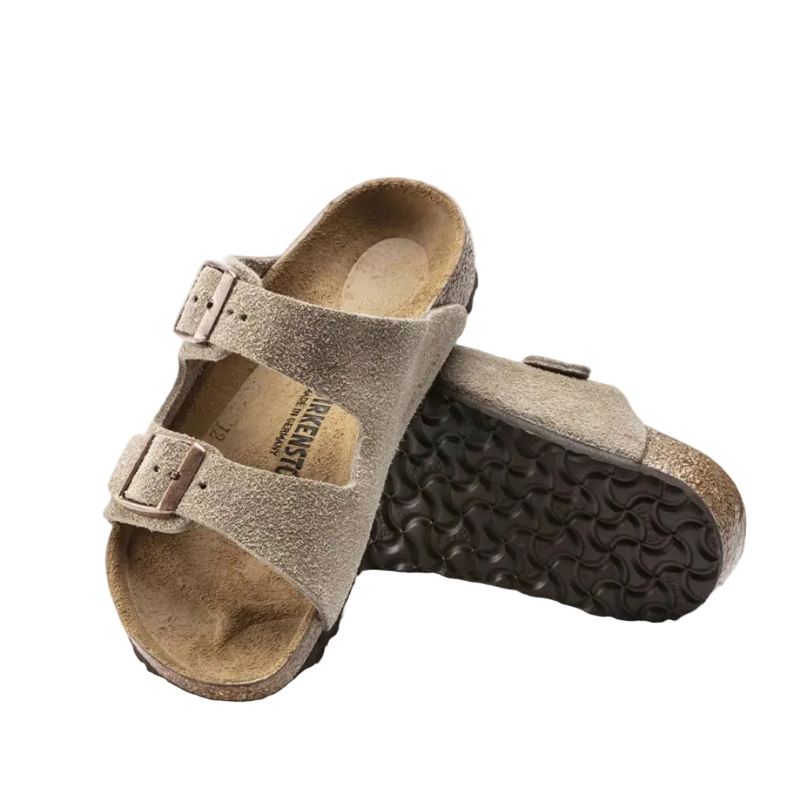 Birkenstock "Arizona BS" Kids - Taupe (Narrow Fit)