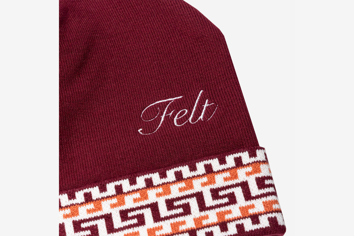 Felt "Havana" Beanie - Wine