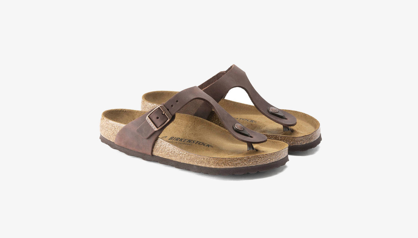 Birkenstock "Gizeh" W - Habana Oiled Leather