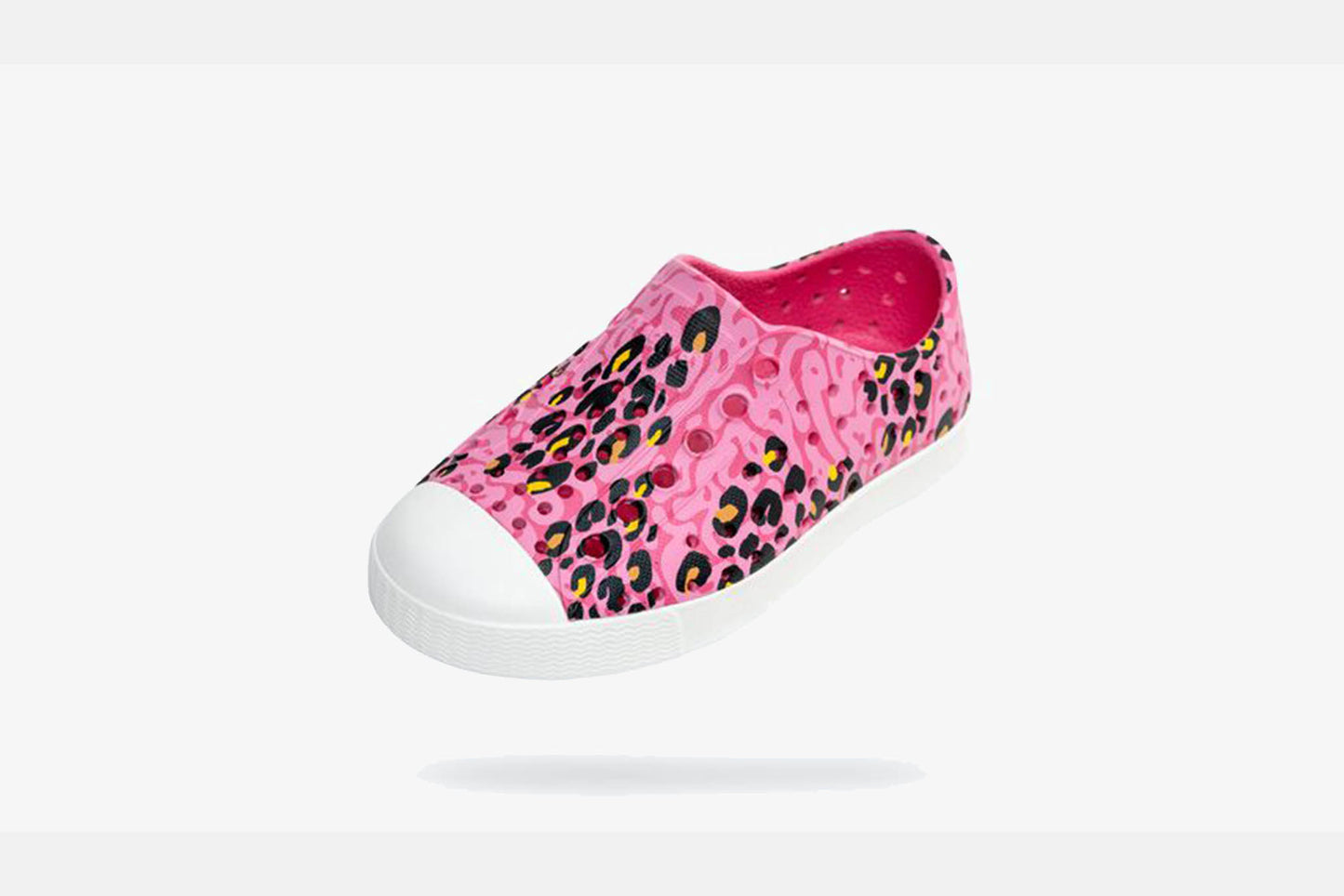 Native "Jefferson Print" K - Hollywood Pink / Shell White / Hollywood Warped Cheetah