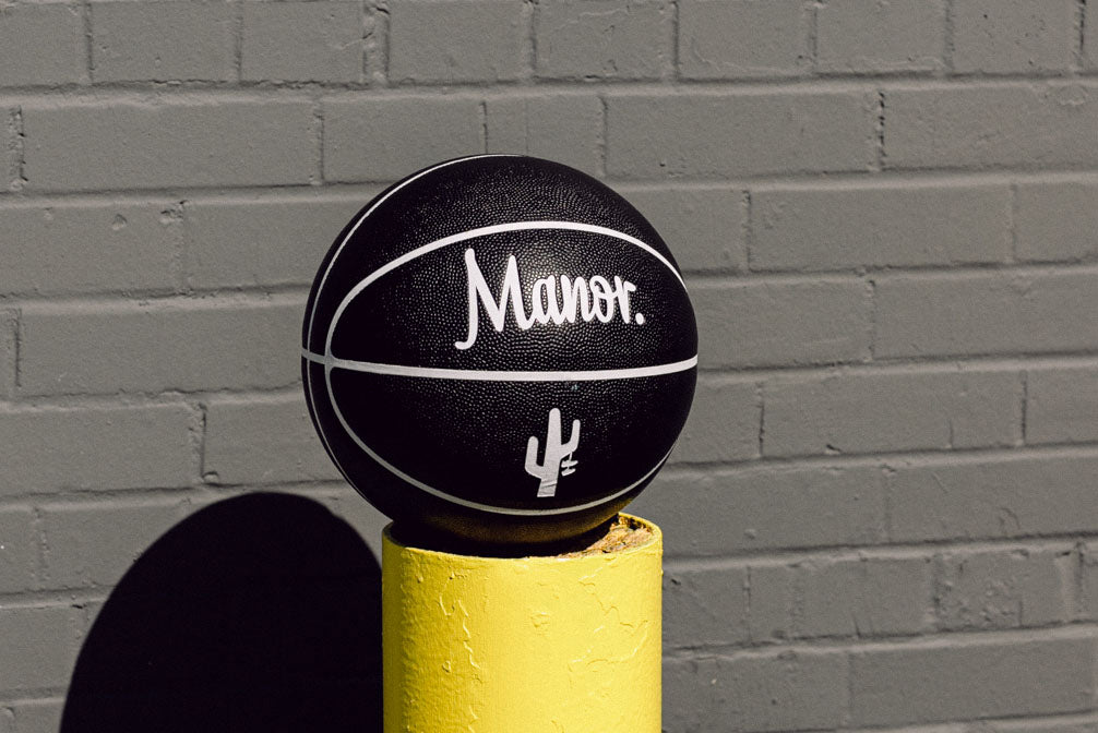 Manor "Basketball" - Black / White (Midnight)