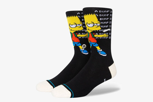 Stance "Troubled" The Simpsons M -Black