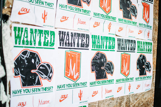 Manor Presents the "Wanted" Campaign Ahead of Its Nike Golf Collaboration