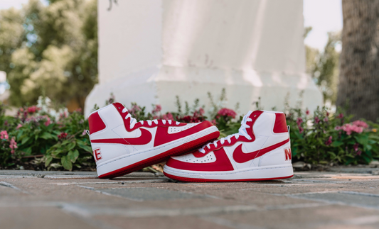 Nike 'Terminator High' - University Red / White – Manor. Nike 'Terminator High' - University Red / White – Manor.