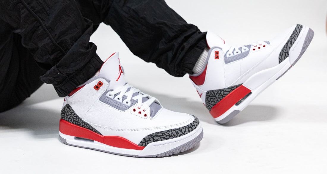 The Air Jordan 3 "Fire Red" Takes Flight in OG Form Once More