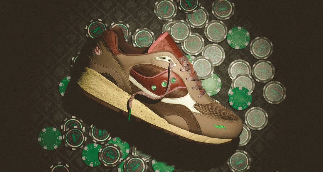 The Feature x Saucony Shadow 6000 'Chocolate Chip' is a Delicacy