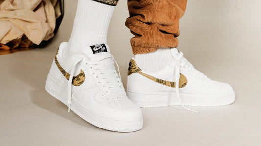 The Nike Air Force 1 Low "Ivory Snake" Hits Retail after 20 Years