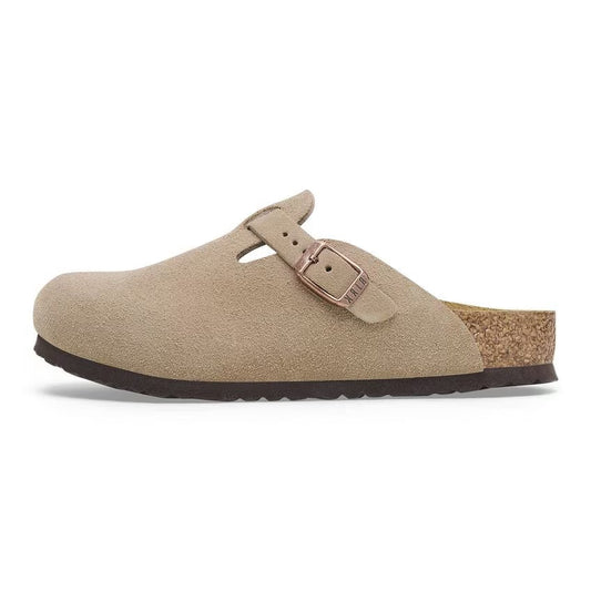 Birkenstock "Boston BS" K - Taupe (Narrow Fit)