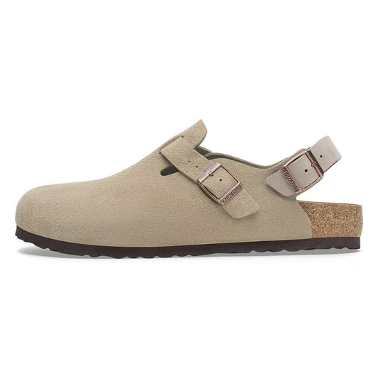 Birkenstock "Tokio II Suede" M - Taupe