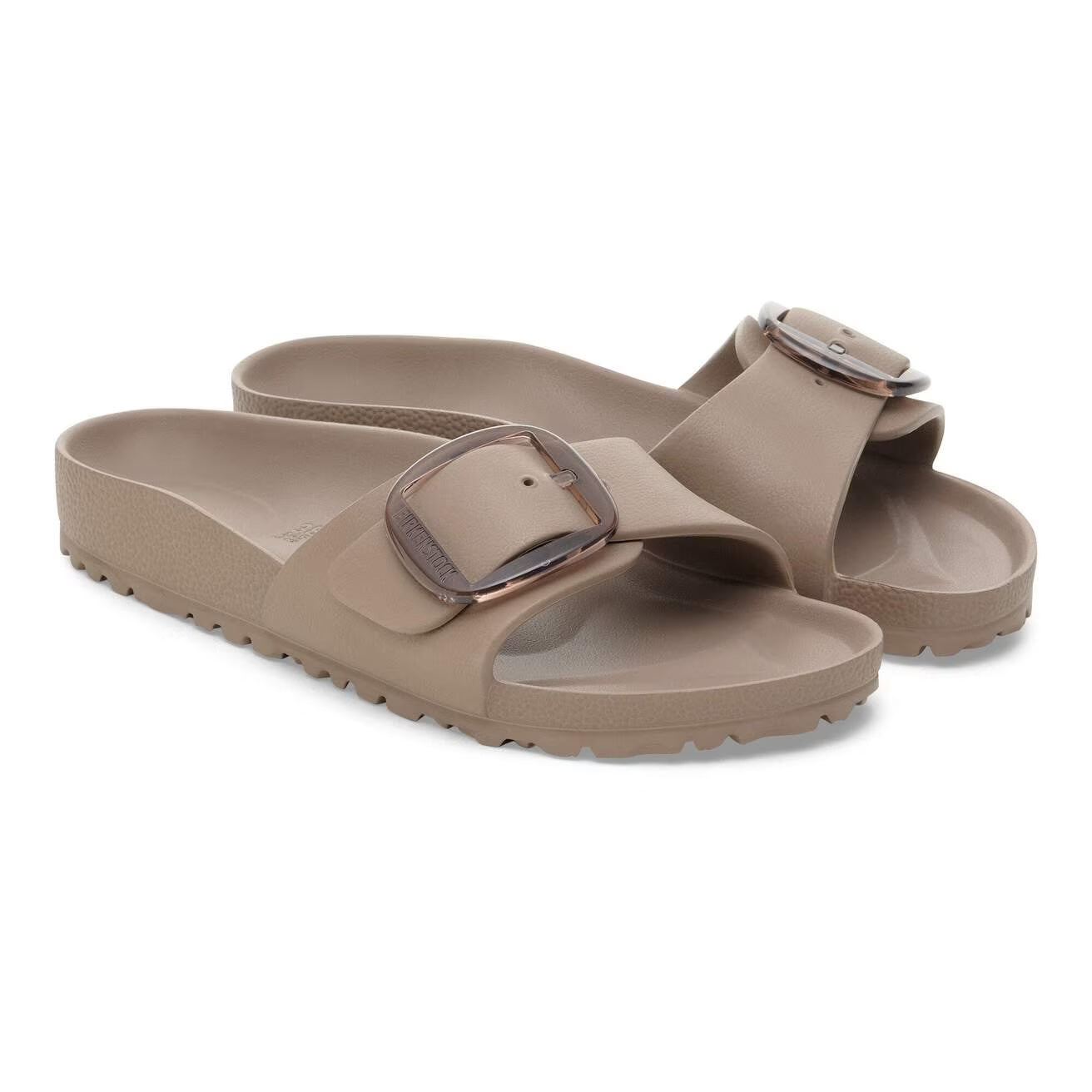 Birkenstock "Madrid Big Buckle (Narrow Fit) EVA" Womens - Gray Taupe
