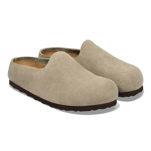 Birkenstock "Amsterdam Wrapped" Womens - Taupe