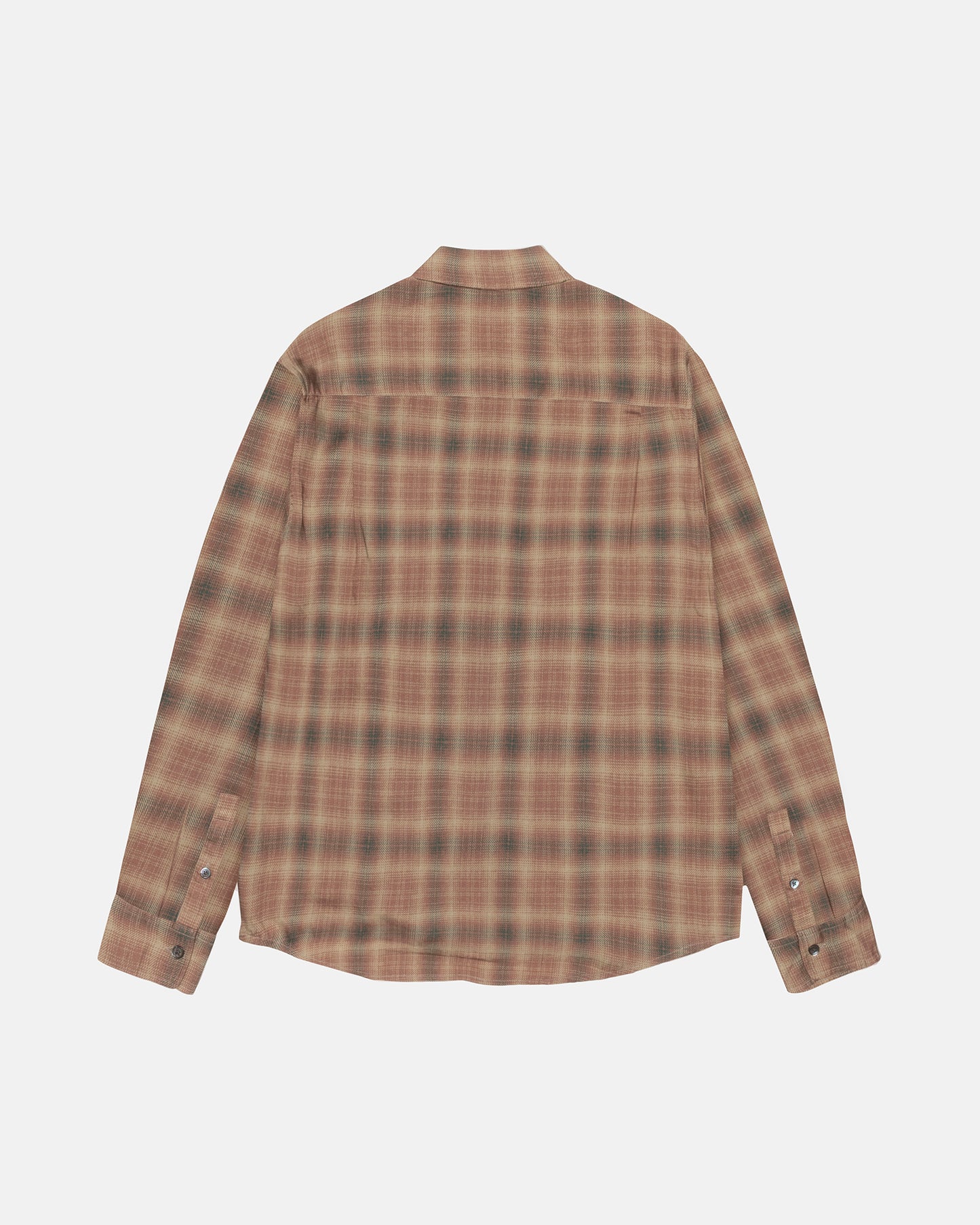 Stussy "Matthew Plaid Shirt" Mens - Brick