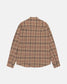 Stussy "Matthew Plaid Shirt" Mens - Brick