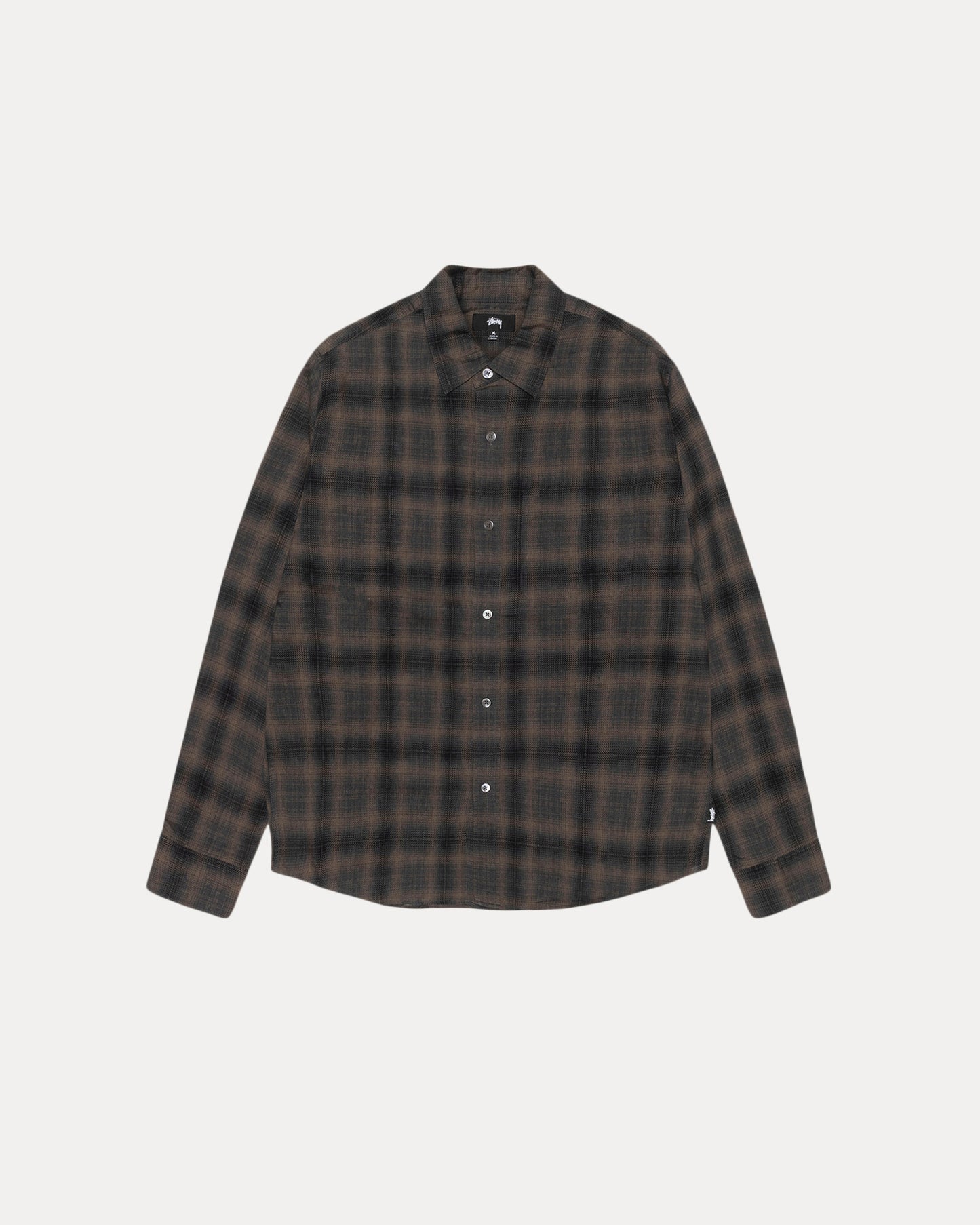 Stussy "Matthew Plaid Shirt" Mens - Brown