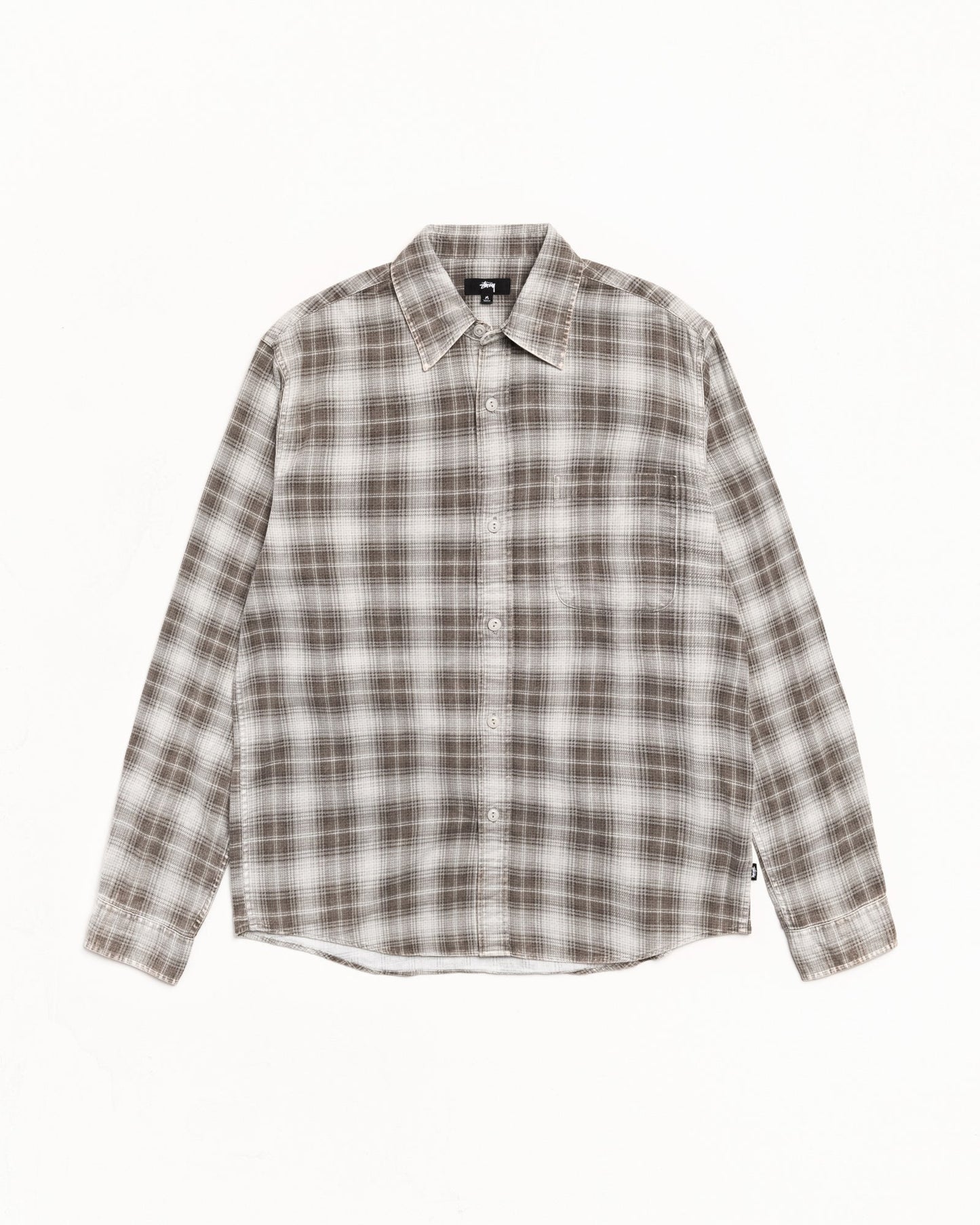 Stussy "Dax Plaid Shirt" Mens - Brown