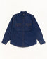Stussy "Denim" Western Shirt" Mens - Dark Denim