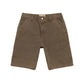 Stussy "Work Short Washed Canvas" Mens - Brown