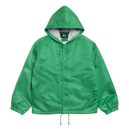 Stussy "Hooded Coaches Jacket" Mens - Green