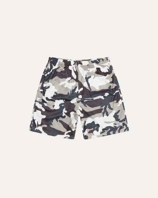 Stussy "Basic Mesh Short" M - Snow Camo