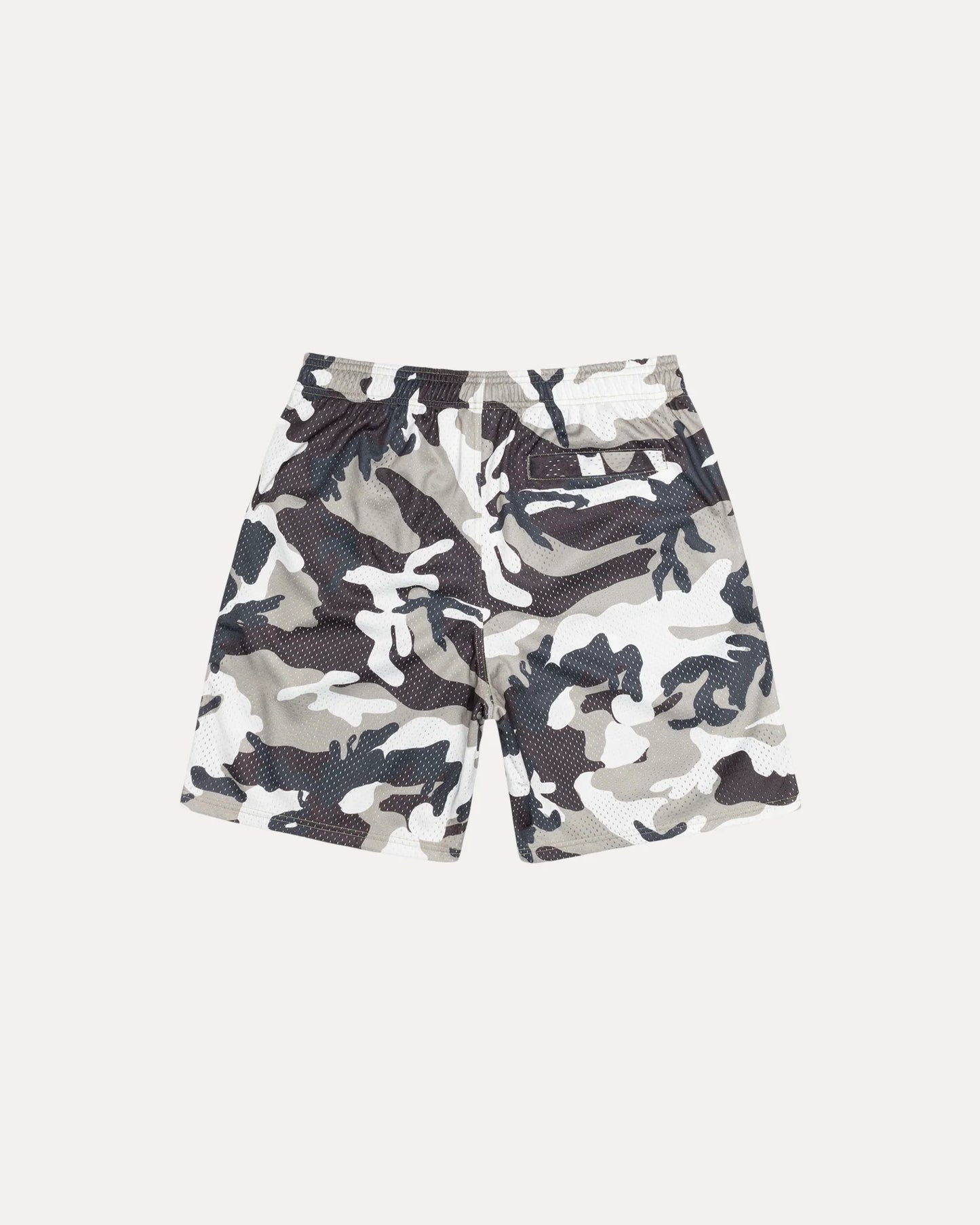 Stussy "Basic Mesh Short" M - Snow Camo
