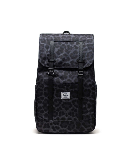 Herschel "Retreat Mini" Backpack - Digital Leopard Black