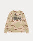 Stussy "Raglan Thermal Basic Stock" M - Sand Camo