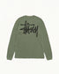 Stussy "Raglan Thermal Basic Stock" Mens - Sage