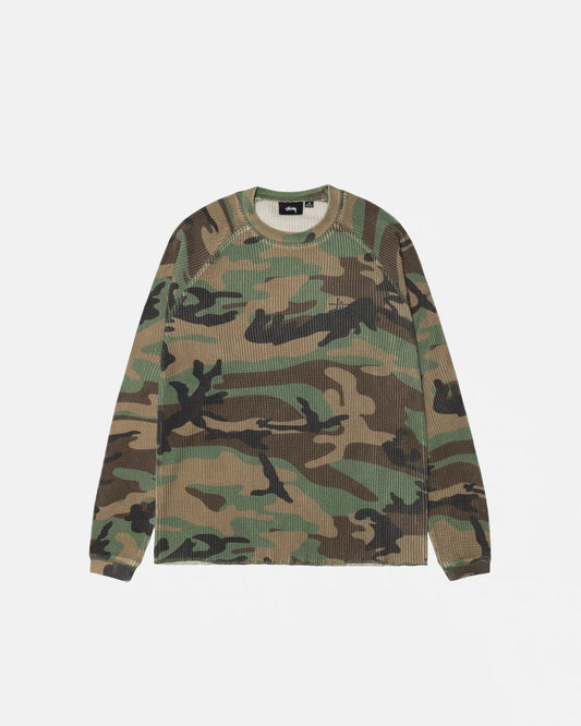 Stussy "Thermal Basic Stock" M - Woodland Camo