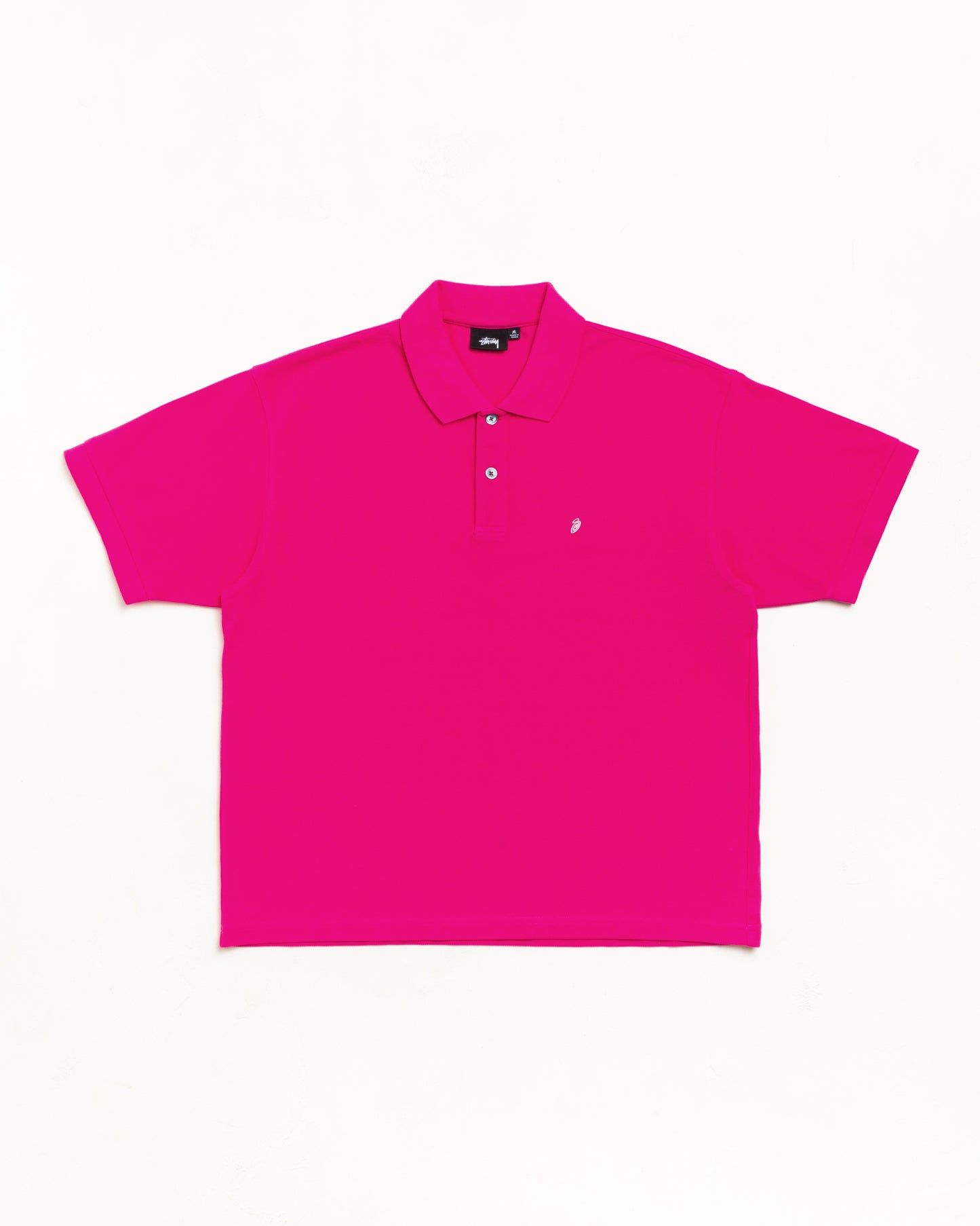 Stussy "Classic Pique Polo" Mens - Pink