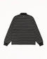 Stussy "Striped Rugby Shirt" Mens - Black