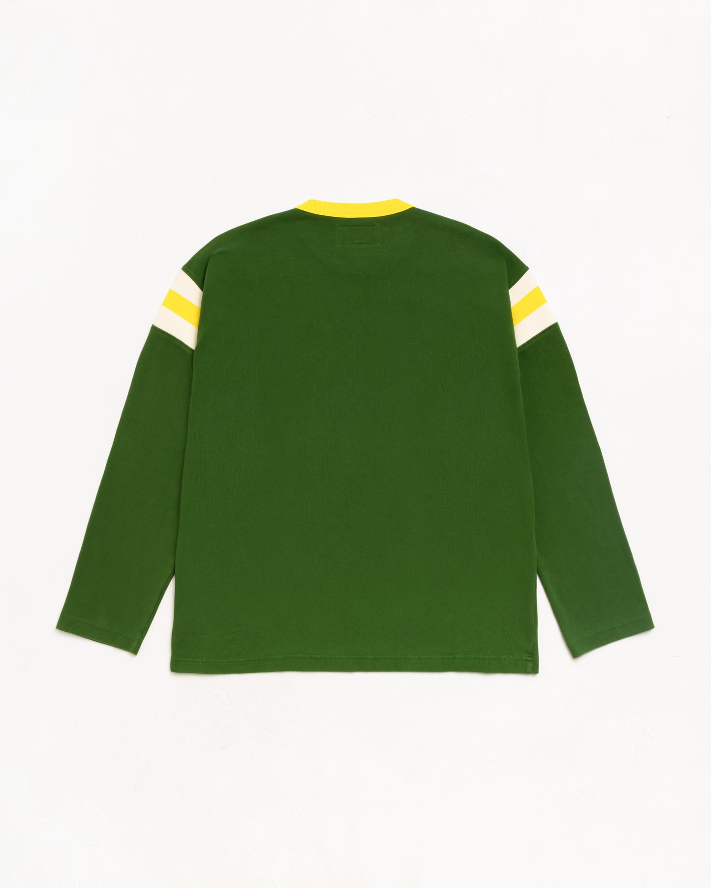 Stussy "LS Ringer Tee" Mens - Green