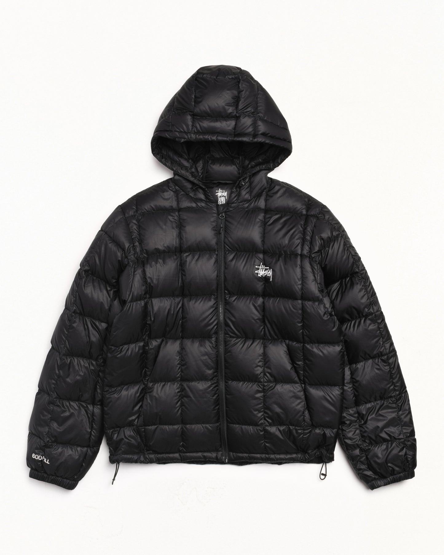 Stussy "Midweight Hooded Puffer" Mens - Black