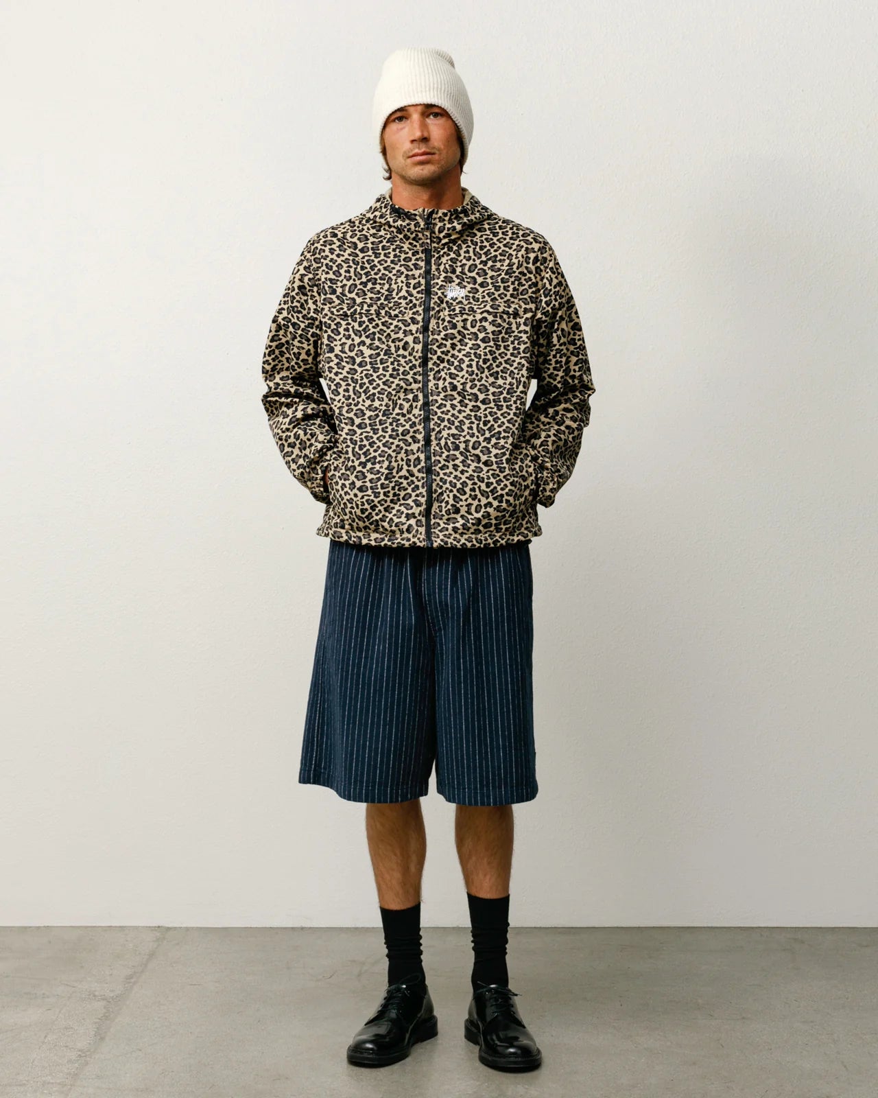 Stussy "Lightweight Hooded Jacket" Mens - Cheetah