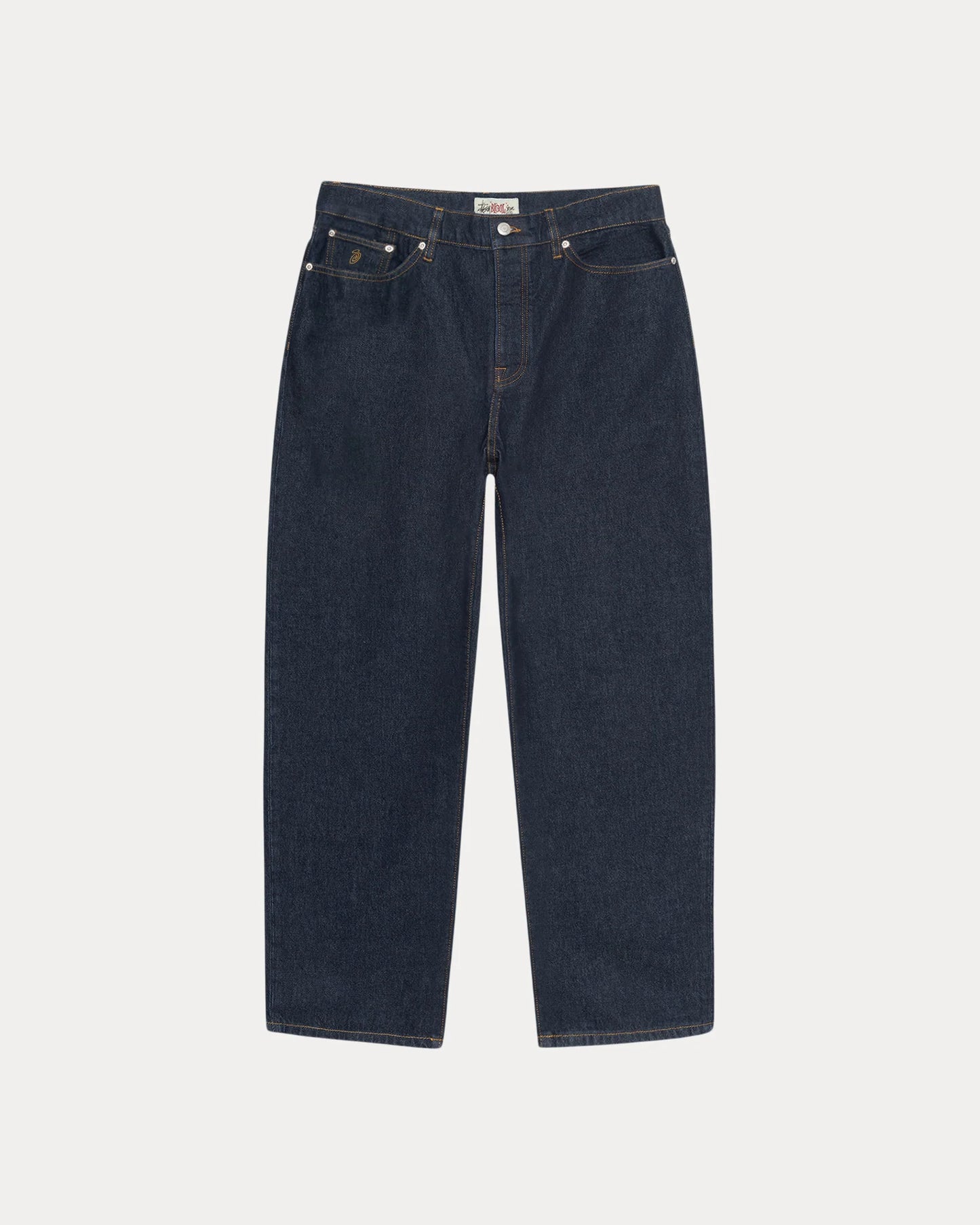 Stussy "Big Ol Jean Denim" M - Rinsed Indigo