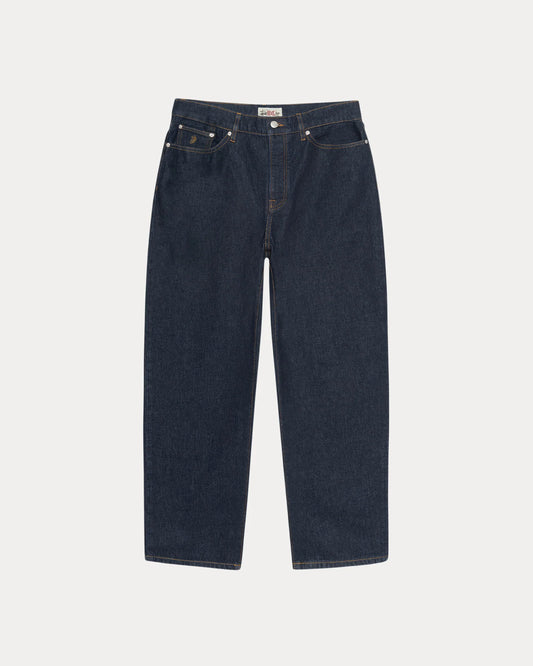 Stussy "Big Ol Jean Denim" M - Rinsed Indigo