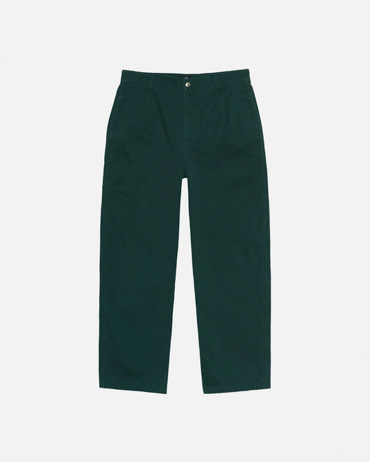 Stussy "Chino Work Pant" M - Spruce