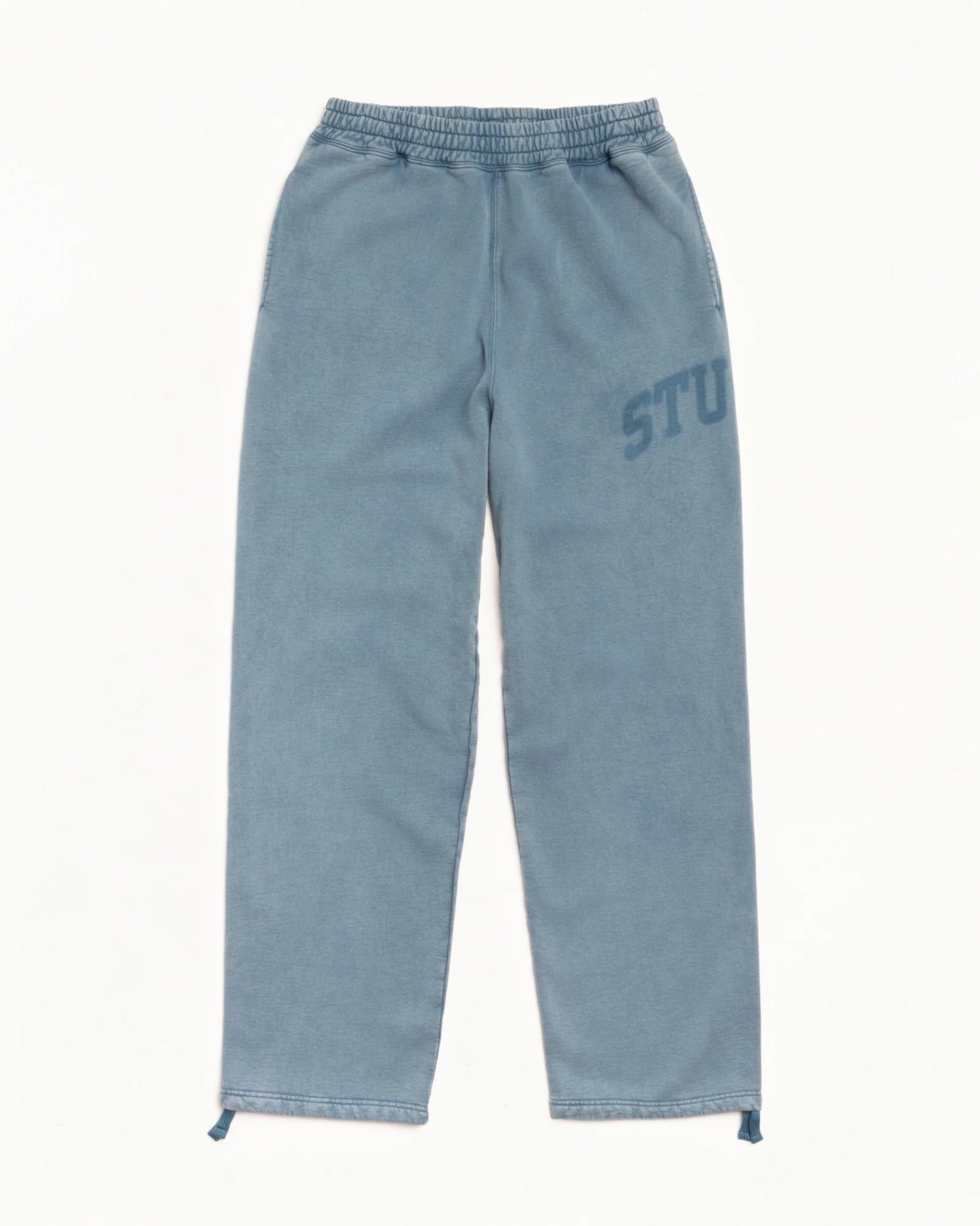 Stussy "Faded Graphic Fleece Pant" Mens - Washed Navy