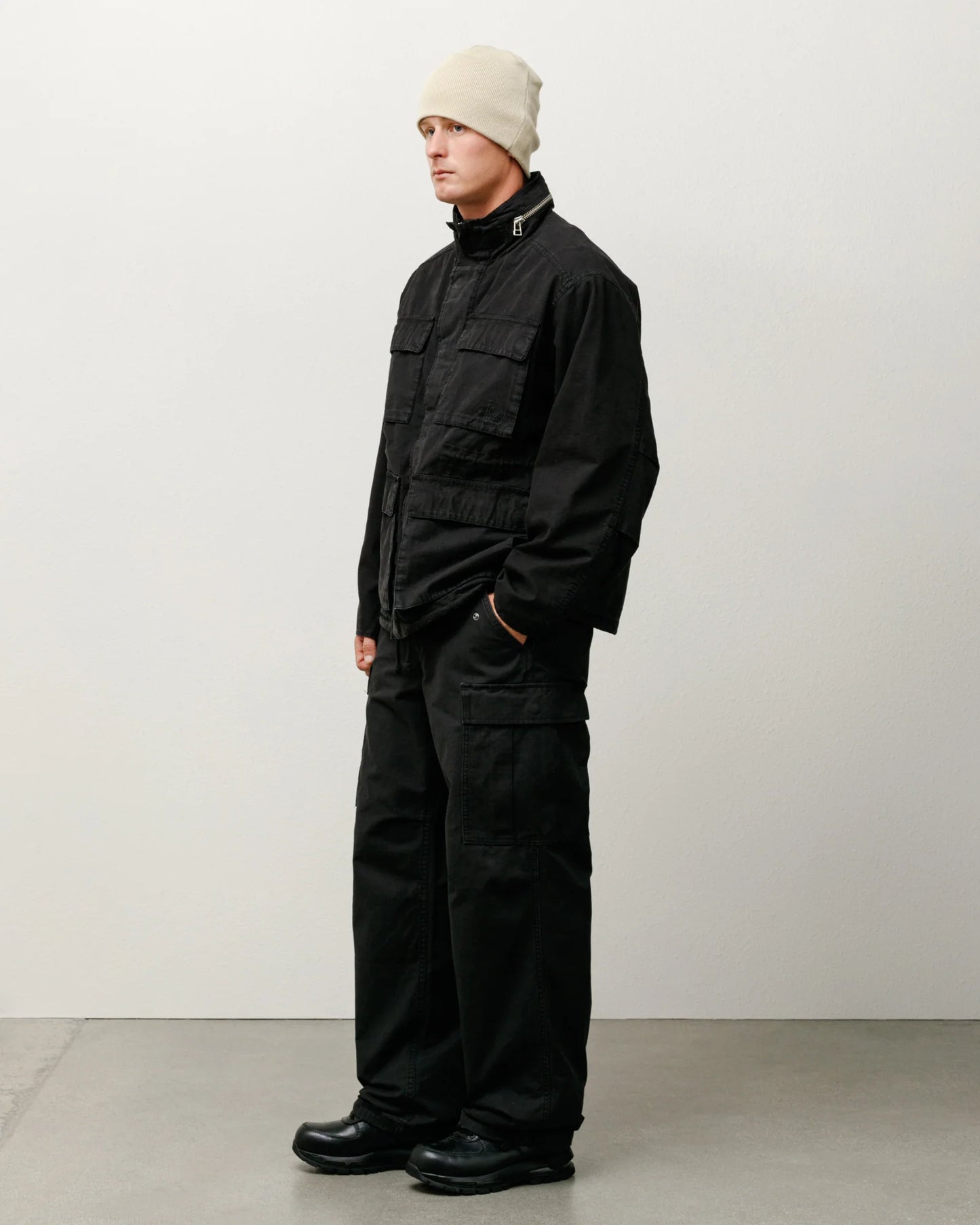 Stussy "Cargo Pant Ripstop" M - Black