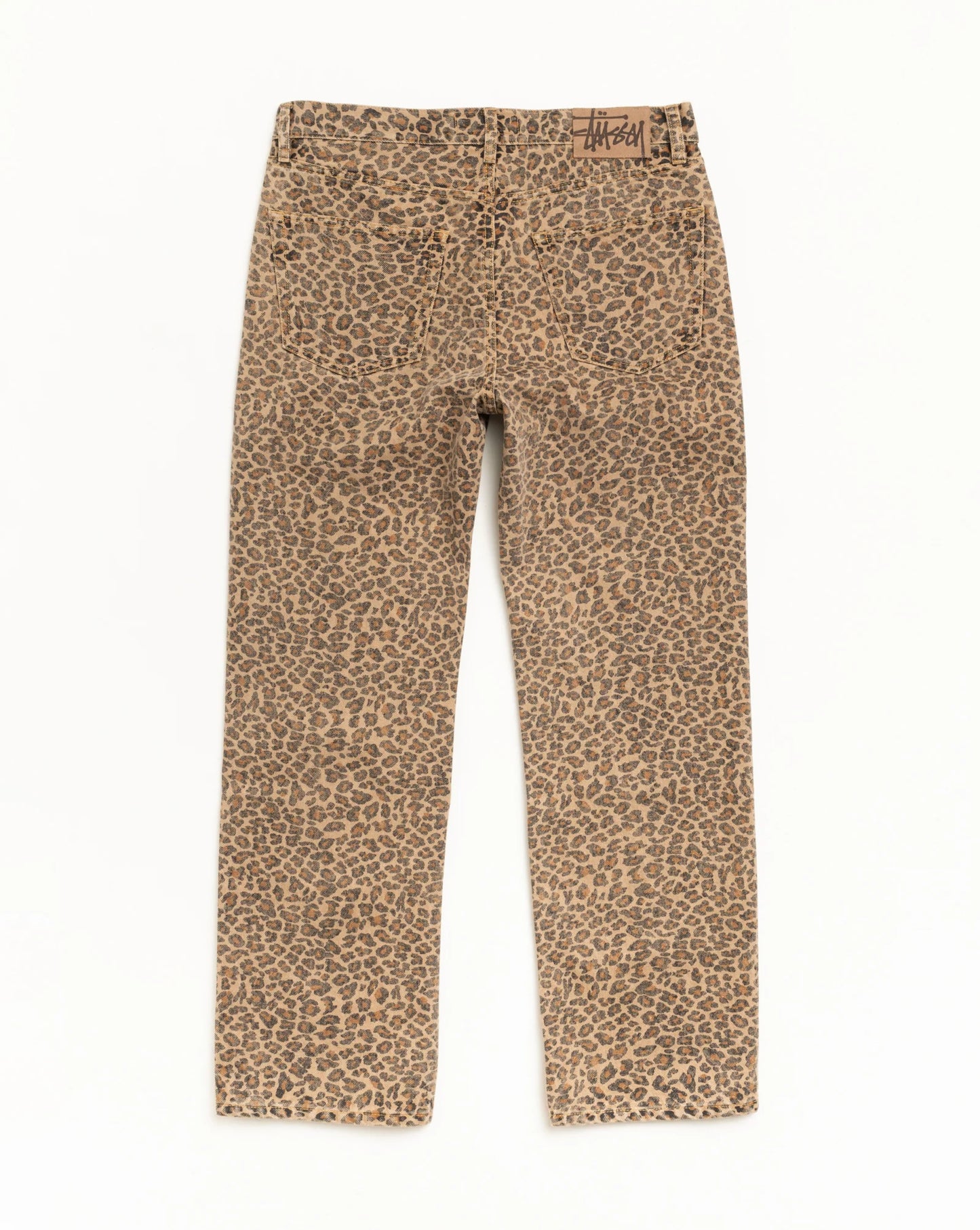 Stussy "New Classic Jeans Denim Vintage" Mens - Leopard
