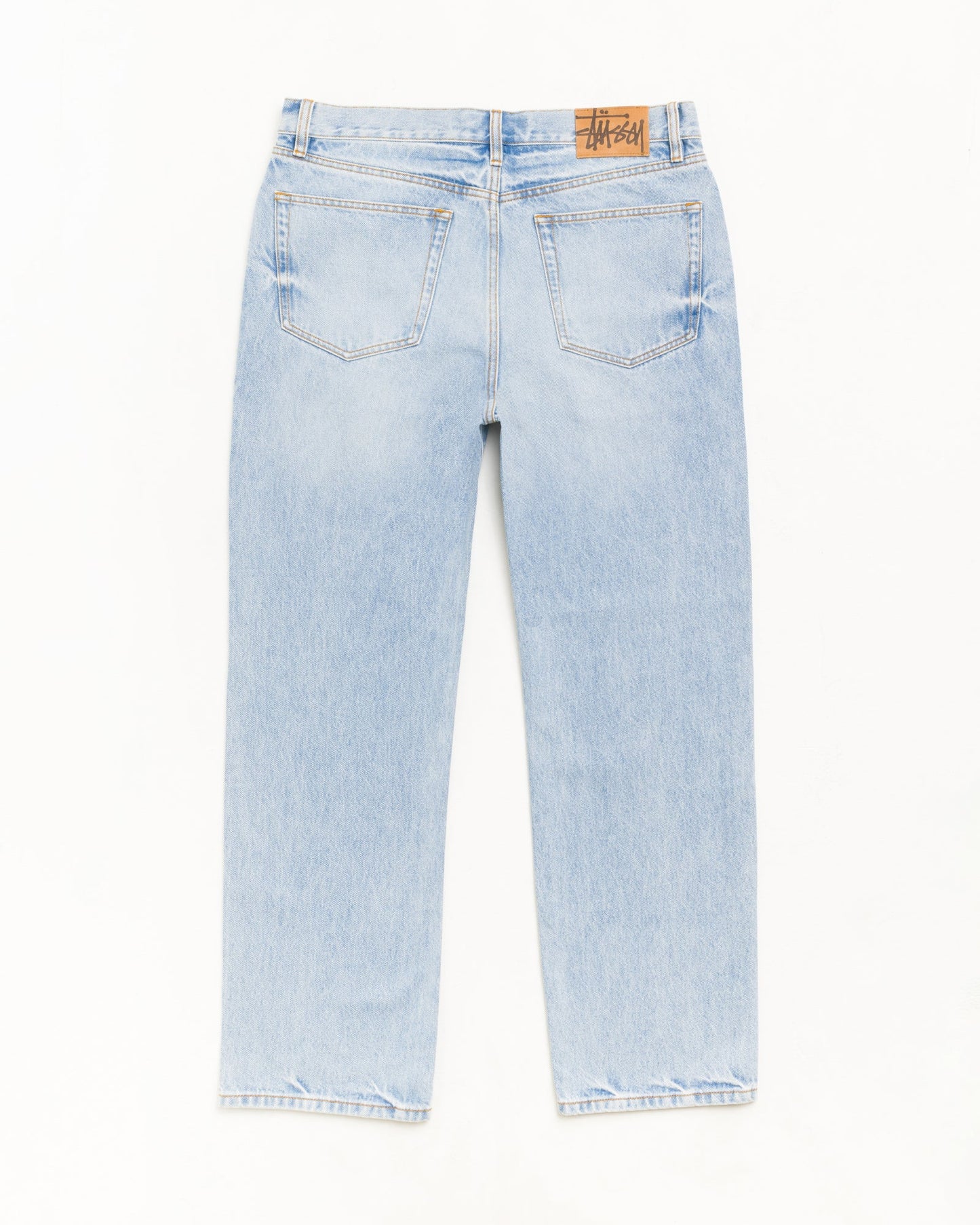 Stussy "New Classic Jean Denim" Mens - Light Washed Indigo