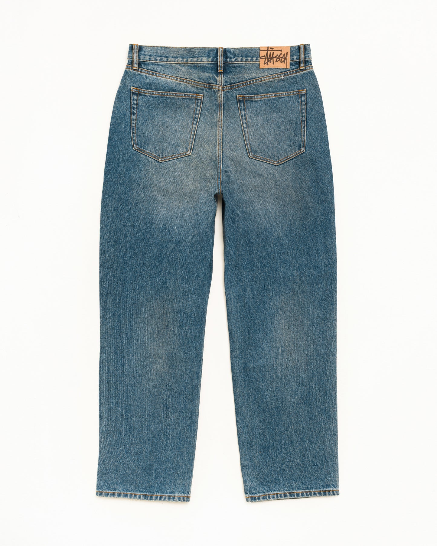 Stussy "Big Ol Jean Denim" Mens - Dark Wash Indigo