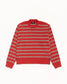 Stussy "Chunky Cotton Stripe Sweater" M - Brick