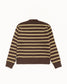 Stussy "Chunky Cotton Stripe Sweater" M - Forest