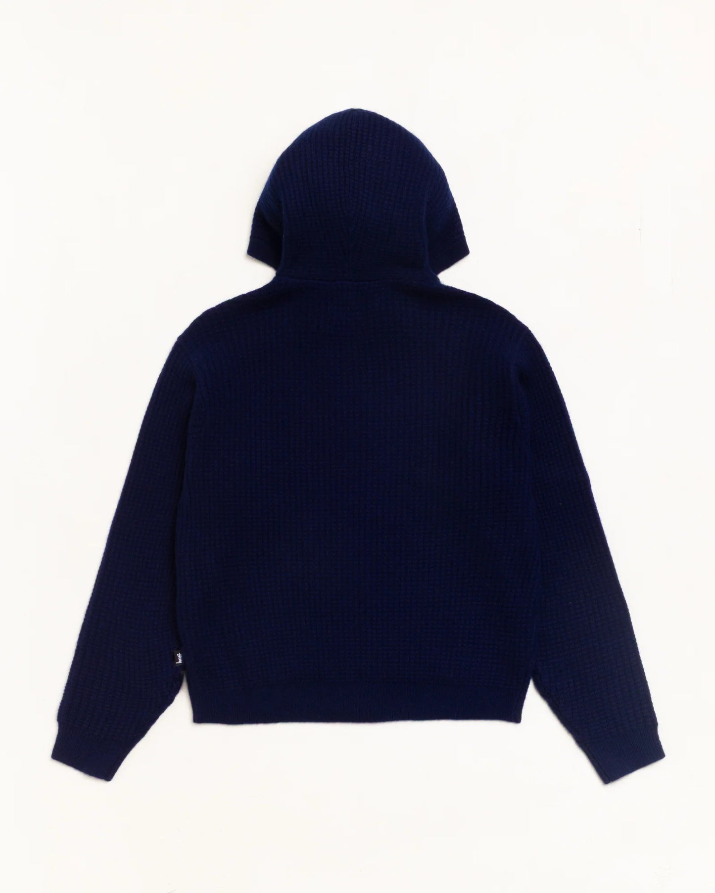 Stussy "Waffle Cashmere Zip" Mens - Deep Navy