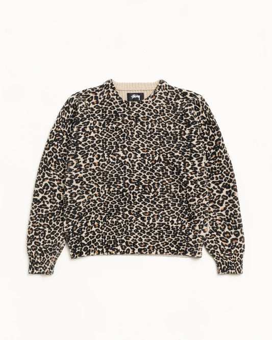 Stussy "Leopard Sweater" Mens - Leopard